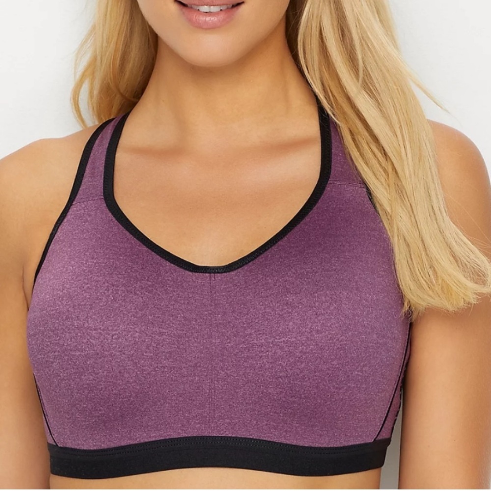 Wacoal Brandi High Impact Purple Convertible Sports Bra 855229